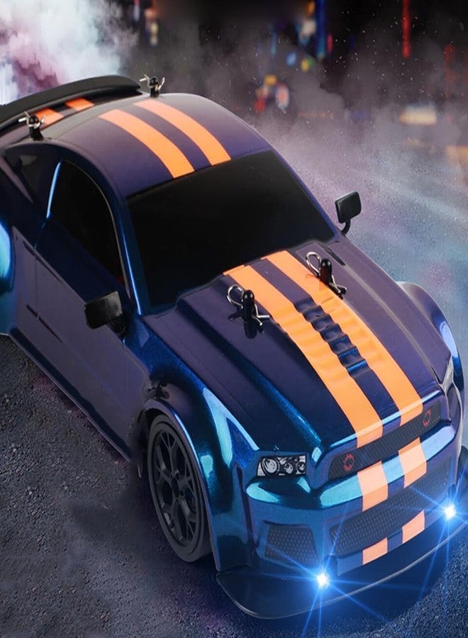 CIRBOX RC Drift Car 1/14 Scale, 4WD Remote Control Racing Car, 20+ MPH High Speed with LED Lights, 2.4GHz Rechargeable Hobby Drift Car, Multi Color RC Car for Boys & Adults - Image 2